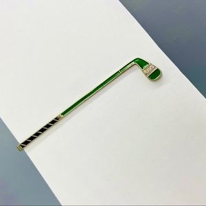 Vintage Swank Klip Tie Bar Clip Golf Club